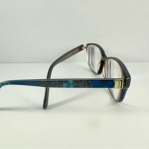 Vera Bradley Eyeglasses Frames Only Clara Java Floral Maude Brown Blue 54-15-135